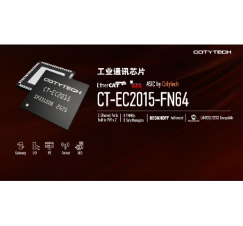 工业通讯芯片_CT-EC2015-FN64_EtherCAT从控制器芯片